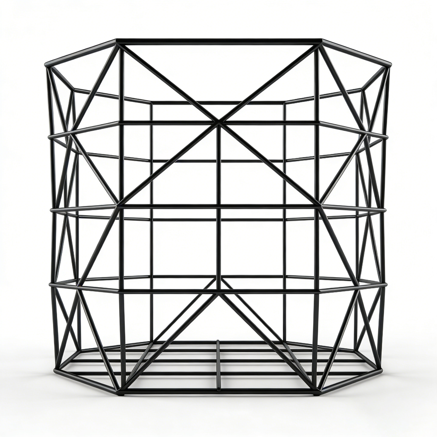 Modern Geometric Storage Basket