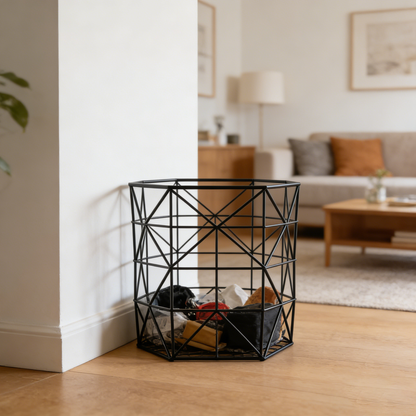 Modern Geometric Storage Basket