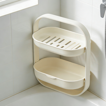 2-Tier Drain Soap Holder