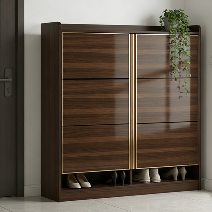 Modern Wooden Shoe Cabinet