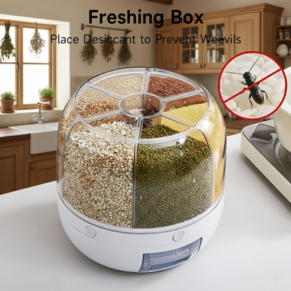 Moisture Resistant Grain Storage Box